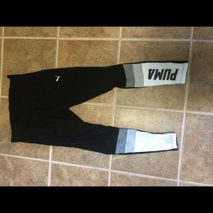 Black puma leggings